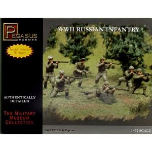 Pegasus Hobbies 7498 - WWII Russian Infantry