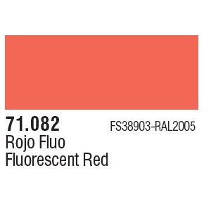 Vallejo 71082 - Fluorescent Red 17ml