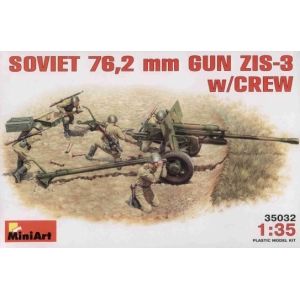 MiniArt 35032 - Soviet 7,62cm Gun ZIS-3 w/Crew