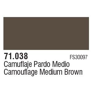 Vallejo 71038 - Camouflege Medium Brown 17ml