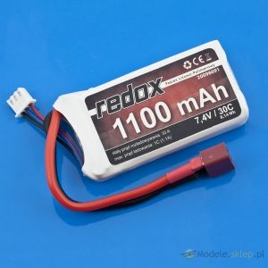 pakiet LiPo 1100mAh/7,4V (30C)