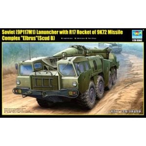 Trumpeter 01019 - Soviet (9P117M1) Launcher with R17 Rocket of 9K72 Missile Complex "Elbrus"(Scud B)