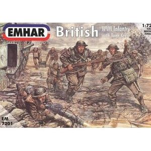 Emhar 7201 - British WWI Infantry with Tank Crew