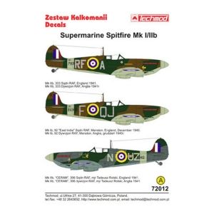 Techmod 72012 - Supermarine Spitfire Mk I/IIB
