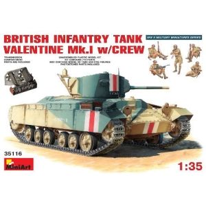MiniArt 35116 - British infantry tank Valentine Mk.I w/crew