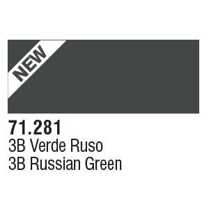 Vallejo 71281 - 3B Russian Green 17ml