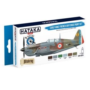 Hataka Hobby HTK-BS16 - Early WW2 French Air Force paint set