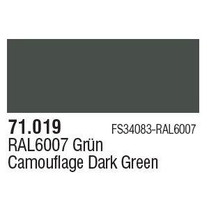 Vallejo 71019 - Camouflage Dark Green 17ml