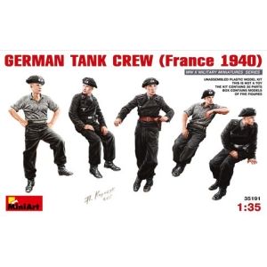 MiniArt 35191 - GERMAN TANK CREW (France 1940)