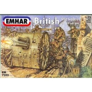 Emhar 7202 - British WWI Artillery with 18 Pdr Gun