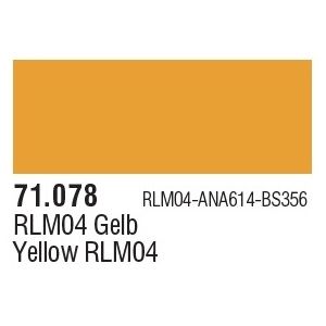 Vallejo 71078 - Yellow RLM04 17ml