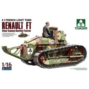 Takom 1003 - French Light Tank Renault FT Char Canon/Berliet Turret