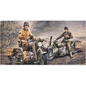 Italeri 0322 - U.S. MOTORCYCLES WWII
