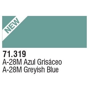 Vallejo 71319 - A-28M Greyish Blue 17ml
