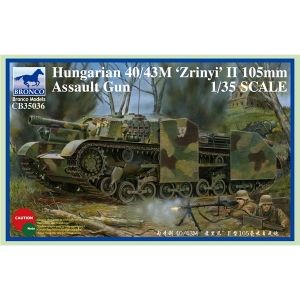 Bronco CB 35036 - Hungarian 40/43M 'Zrinyi'II 105mm Assault Gun