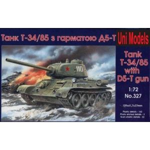 Uni Models 327 - Czołg T-34/85 z działem D5-T