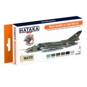 Hataka Hobby HTK-CS47 - Polish Air Force Su-22M4 paint set
