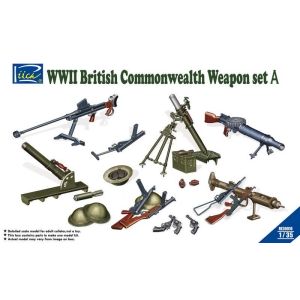 Riich Models RE30010 - WW2 British & Commonwealth Weapon Set A