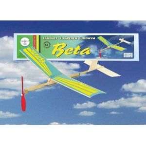 Beta - samolot z napędem gumowym