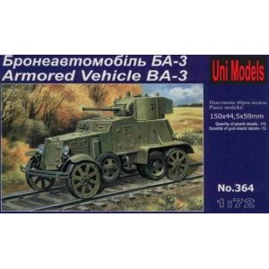 Uni Models 364 - Samochód pancerny BA-3