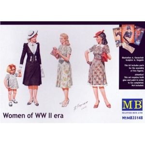 Master Box LTD 35148 - Women of World War II Era
