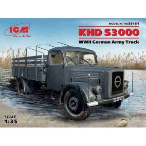 ICM 35451 - KHD S3000, WWII German Army Truck