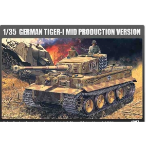 Academy 13265 - TIGER-I MID PRODUCTION VERSION z wnętrzem
