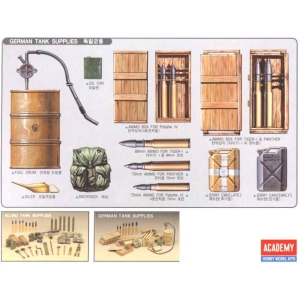 Academy 1382 - Allied and German tank supply Spades