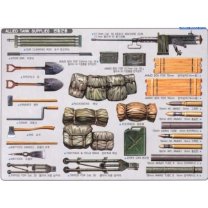 Academy 1382 - Allied and German tank supply Spades