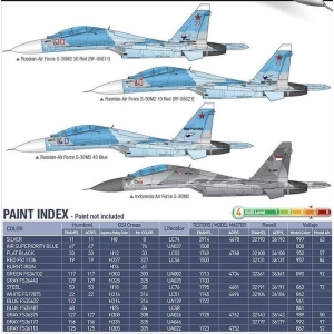 Academy 12301 - S-30M2 Flanker [Russian Air Force]
