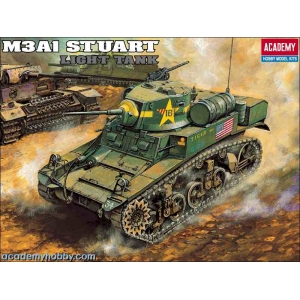 Academy 13269 - US M3A1 Stuart Light Tank with Interior
