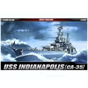 Academy 14107 -  USS INDIANAPOLIS CA-35