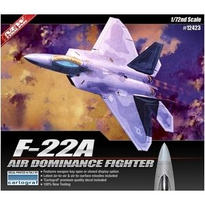 Academy 12423 - F-22A AIR DOMINANCE FIGHTER
