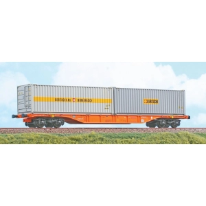 ACME 90247 - Wagon platforma Sgnss PCC Intermodal z 2 kontenerami BERTSCHI (pierwotny numer 40423)