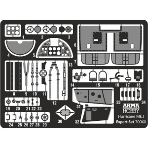 Arma Hobby 70019 - Hurricane Mk I Expert Set