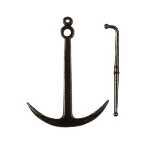 Artesania Latina 8707 - Kotwica Admiralicji 50x35mm