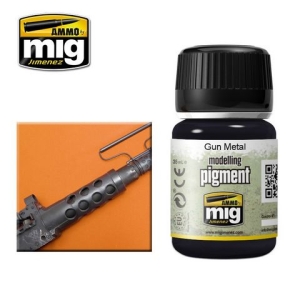 A.MIG-3009 - Gun Metal pigment (35ml)