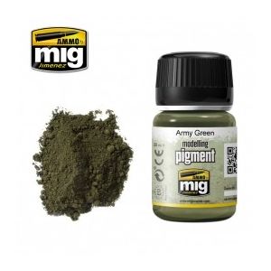 A.MIG-3019 Army Green pigment (35ml)