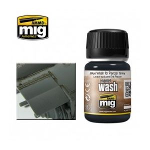 A.MIG-1006 BLUE WASH FOR PANZER GREY (35ml)