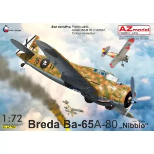 AZ Model 7876 - Breda Ba-65A-80 'Nibbio' Over Spain
