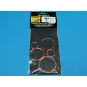 Aber ADZ-1 - Zestaw drutów o średnicy 0,2; 0,3; 0,4; 0,5; 0,6 mm o dł. 1m każdy