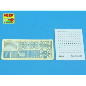 Aber 35A069 - Niemieckie hełmy - wkładki, paski