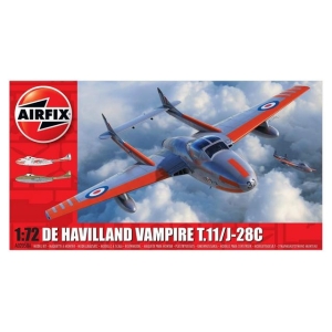 Airfix 02058A -  deHavilland Vampire T.11 / J-28C