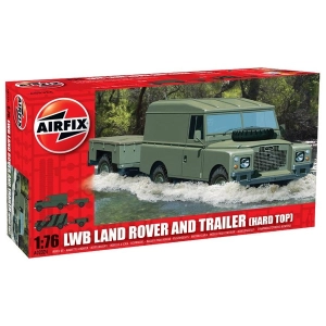 Airfix 02324 - LWB Landrover (Hard Top) and Trailer