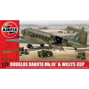 Airfix 09008 - Dakota Mk.III & Willys Jeep