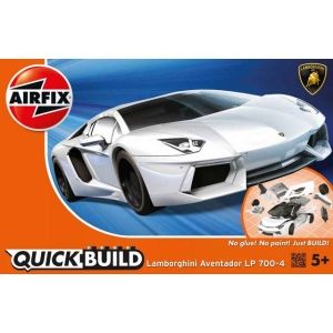Airfix J6019 - QUICK BUILD Lamborghini Aventador White