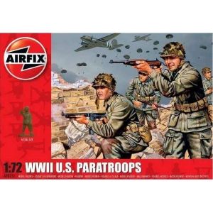 Airfix 00751 - WW II U.S. Paratroops