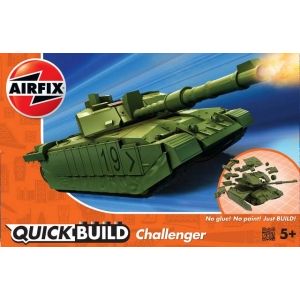 Airfix J6022 - QUICKBUILD Challenger Tank Green
