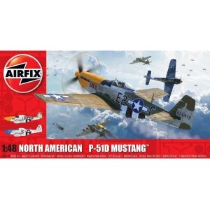 Airfix 05138 -  North American P51-D Mustang (Filletless Tails)