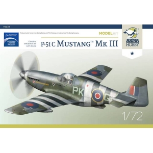 Arma Hobby 70039 - P-51C Mustang™ Mk III Model Kit